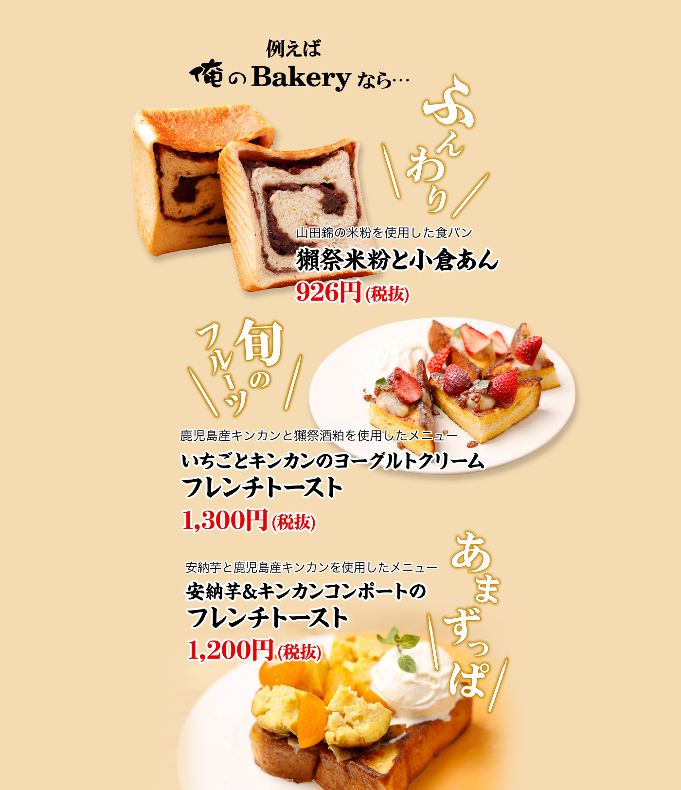 例えば俺のBakeryなら