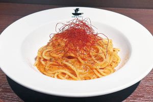 赤いカルボナーラ