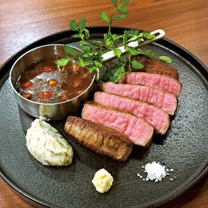 俺のフレンチ渋谷_松阪牛の炭火ステーキ