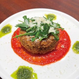 俺のイタリアンバル新宿_松阪牛の揚げパルマンティエ
