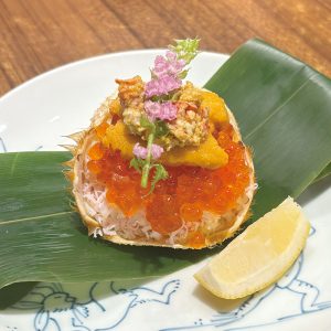 おでん 俺のだし_雲丹・毛蟹・いくらの豪華絢爛盛り