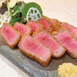 銀座しまだ_松阪牛ビーフカツ