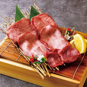 俺の焼肉(各店)_国産黒タンと特上厚切りタンの盛合せ