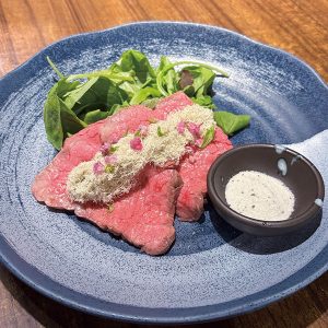 俺の割烹おでん銀座_松阪牛の昆布締め